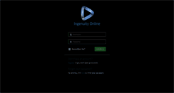 Desktop Screenshot of ingenuityonline.com